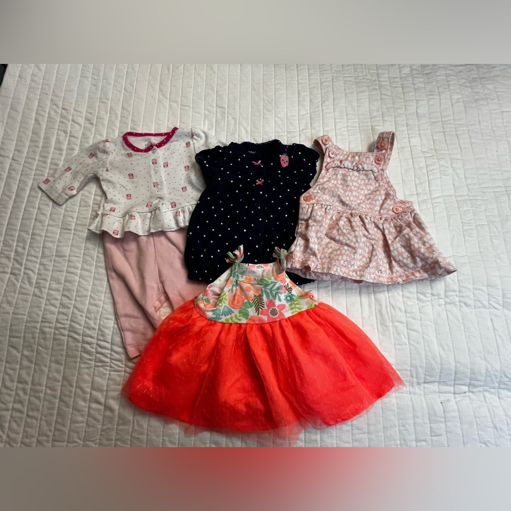 Assorted Baby Girl Dresses and Outfit Set